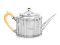 A Georgian Silver Coffee Pot