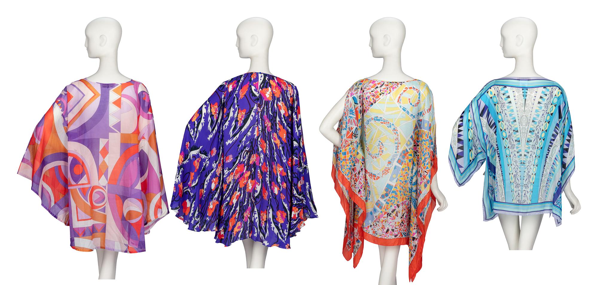 EMILIO PUCCI, FOUR PATTERNED TOPS
