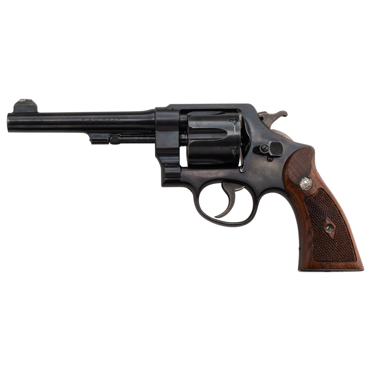 **Smith & Wesson DA .45 Hand Ejector Model of 1917 (Postwar-Transitional)
