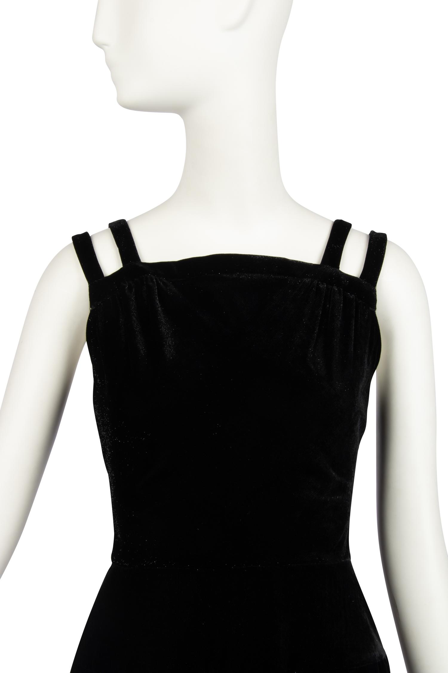 Alaïa Velvet Dress, 2000s