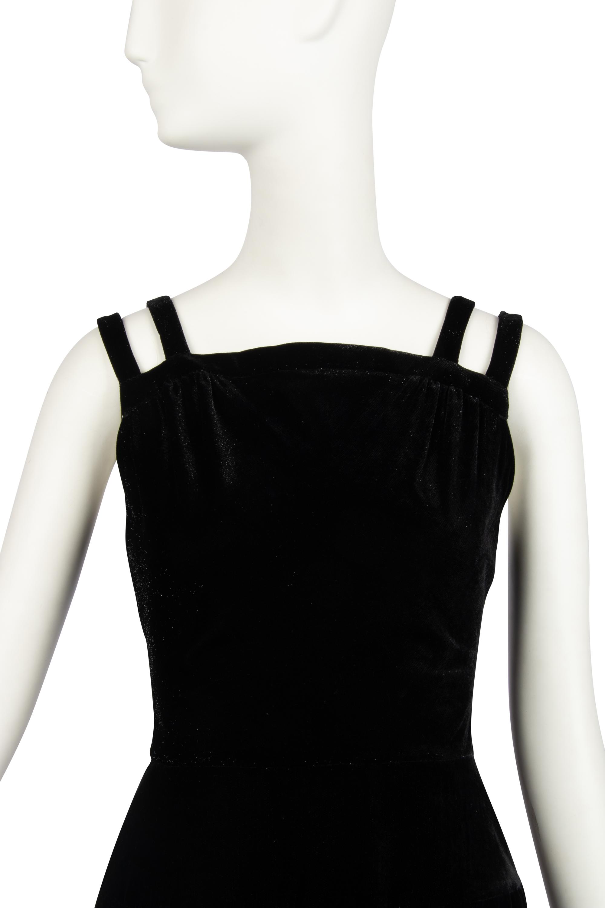 Alaïa Velvet Dress, 2000s