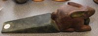 A Wooden Doorstop Length 15 inches.