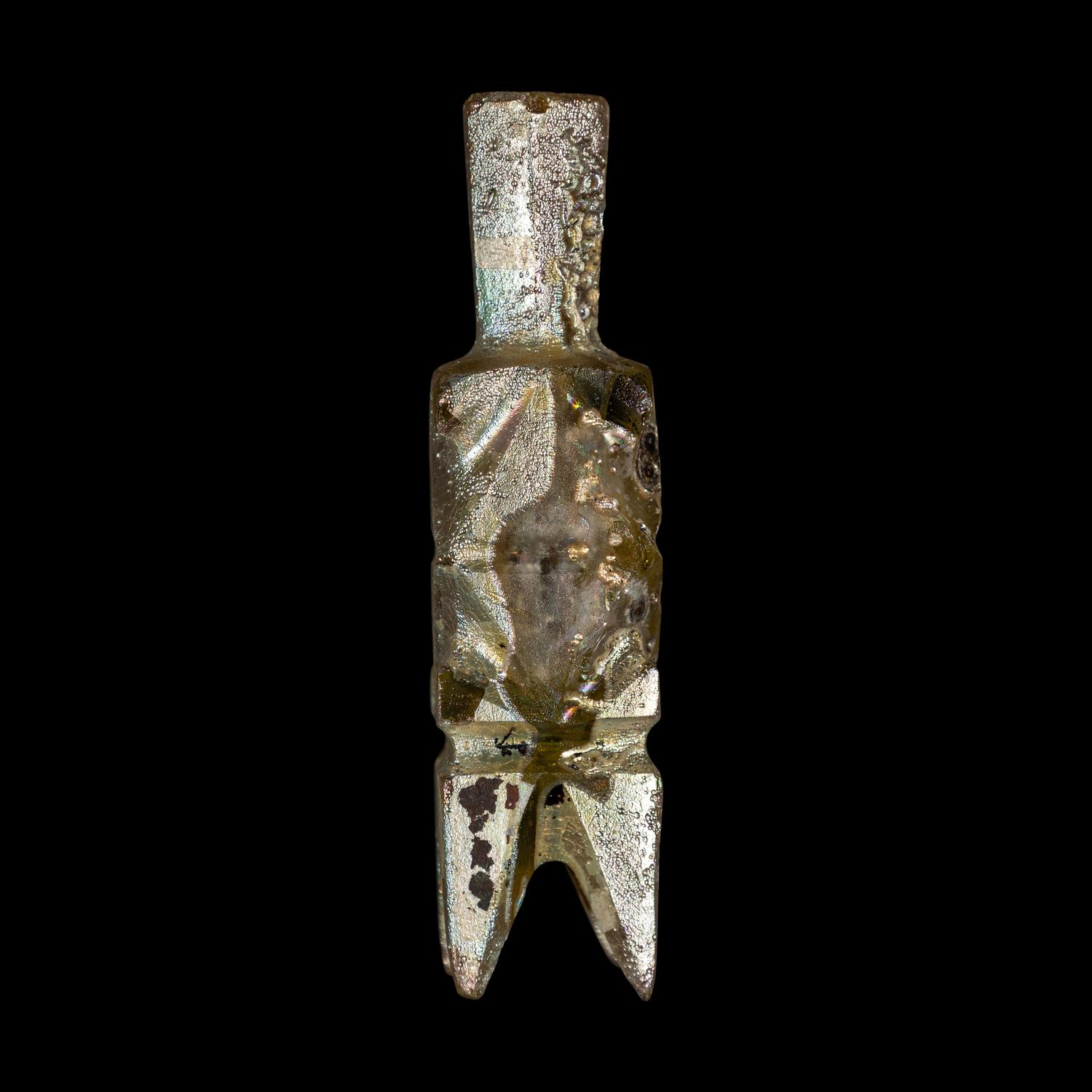 An Islamic Glass Molar Flask