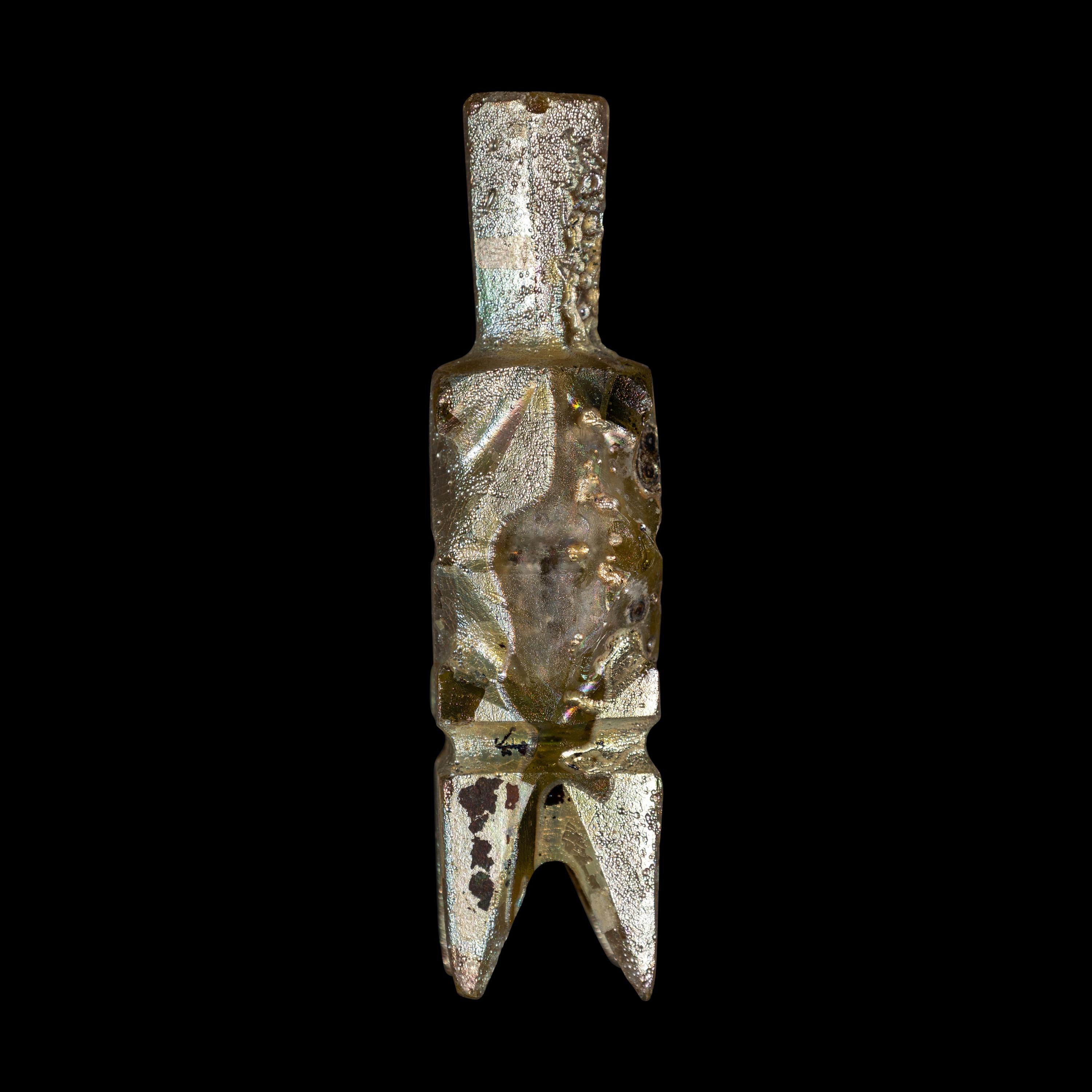 An Islamic Glass Molar Flask