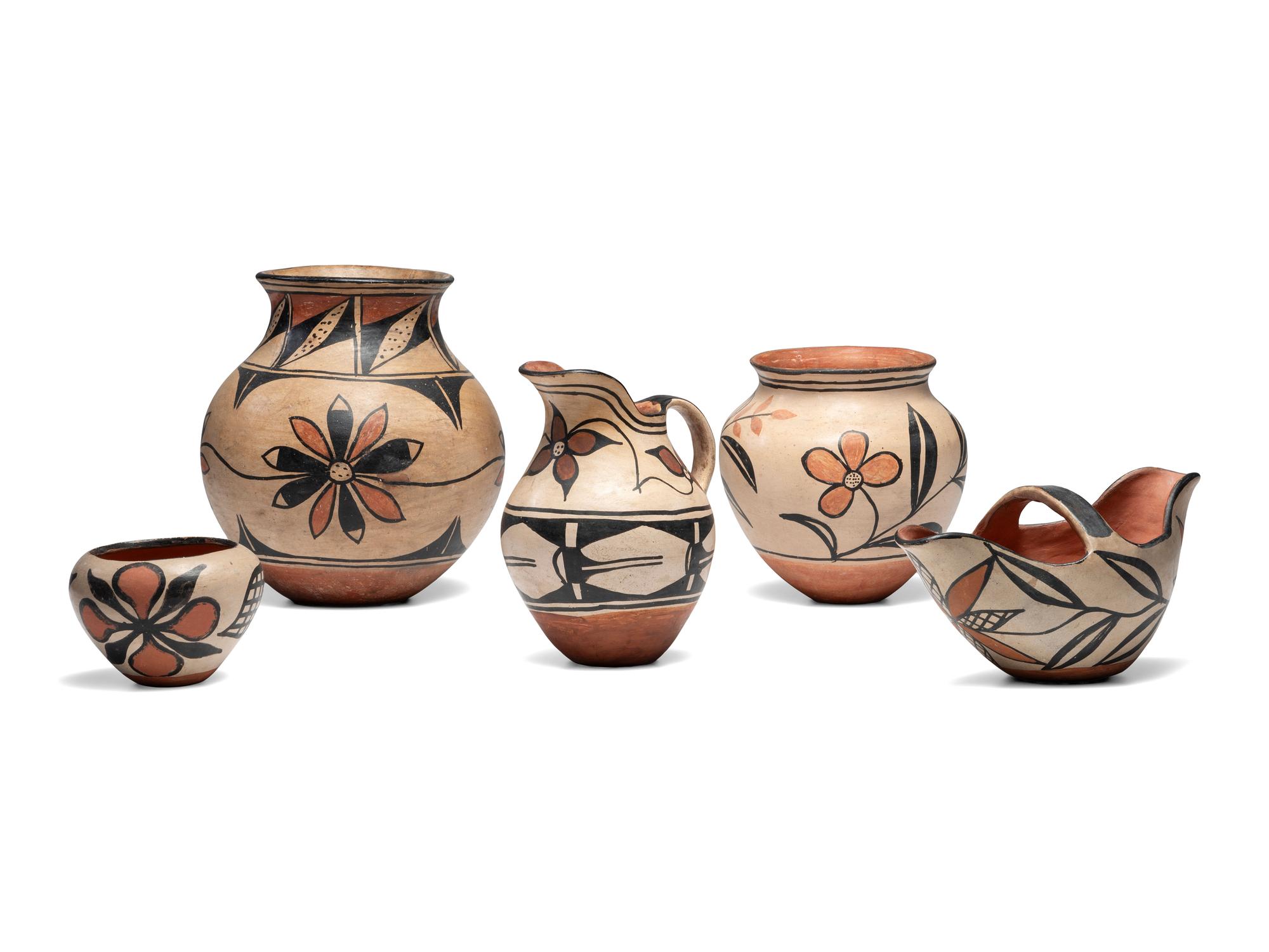 Collection of Kewa Pottery