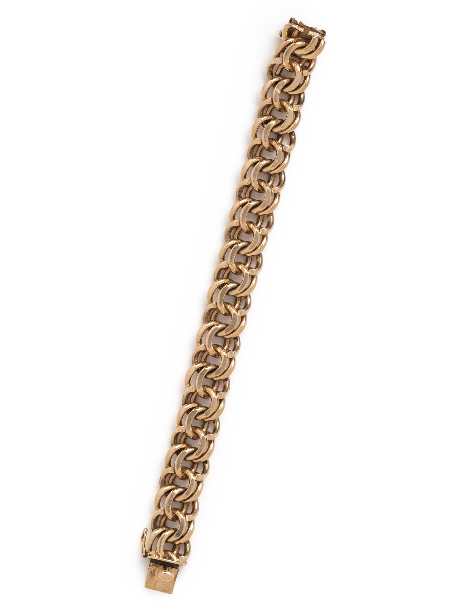 YELLOW GOLD BRACELET