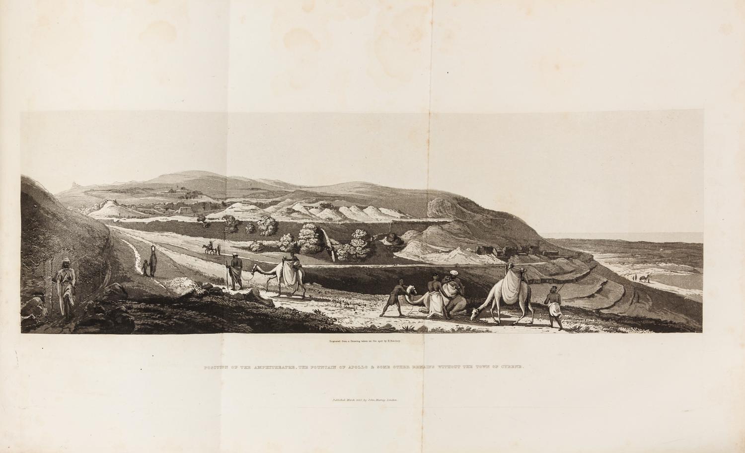 BEECHEY, F. W. and H. W. BEECHEY. Proceedings of the Expedition to explore the Northern Coast of Africa. FIRST EDITION, ORIGINAL BOARDS