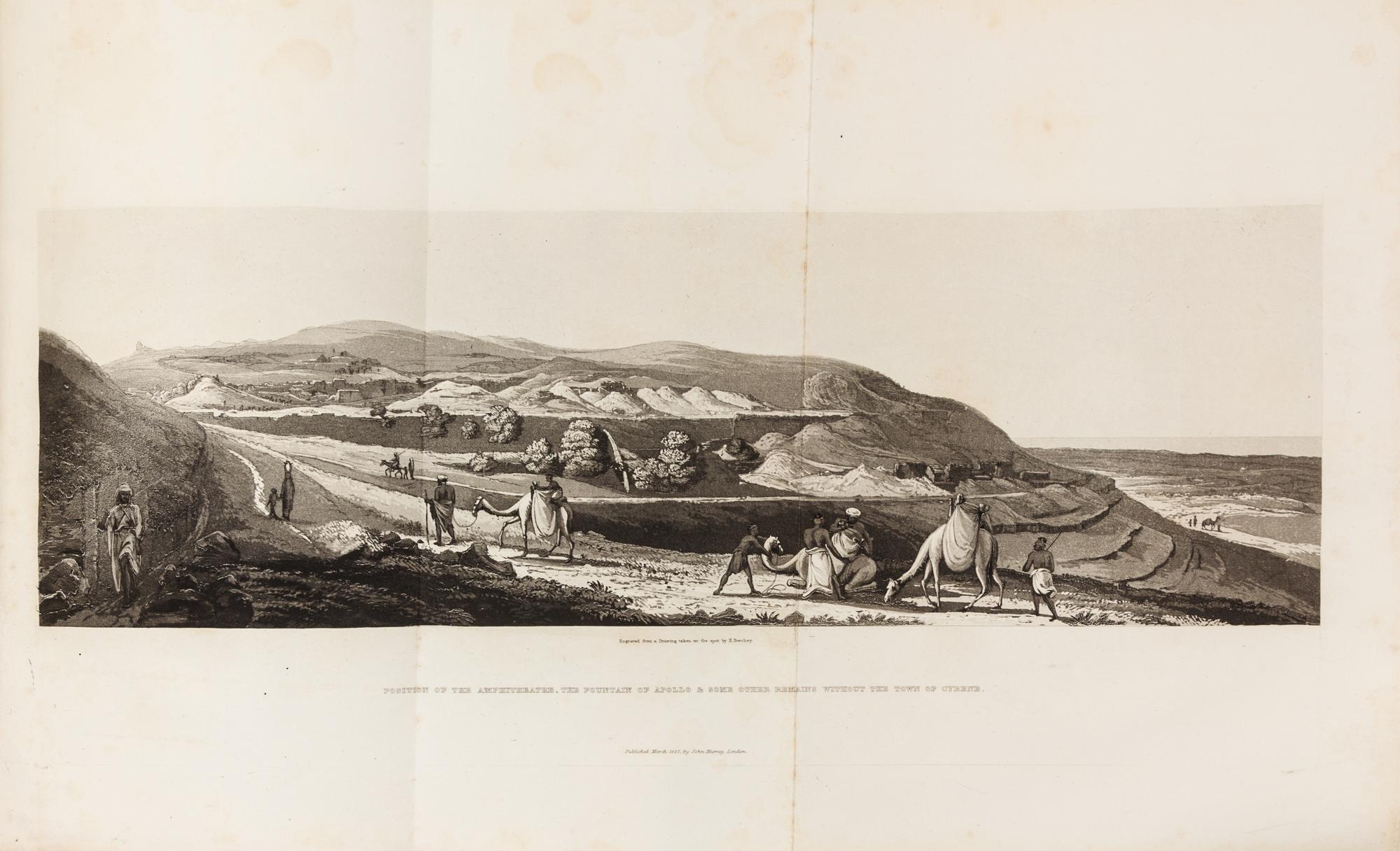 BEECHEY, F. W. and H. W. BEECHEY. Proceedings of the Expedition to explore the Northern Coast of Africa. FIRST EDITION, ORIGINAL BOARDS