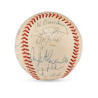 A 1973 Baltimore Orioles Team Signed Autograph Baseball (JSA Letter of Authenticity)