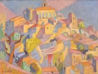 André Lhote (French, 1885-1962) — Gordes