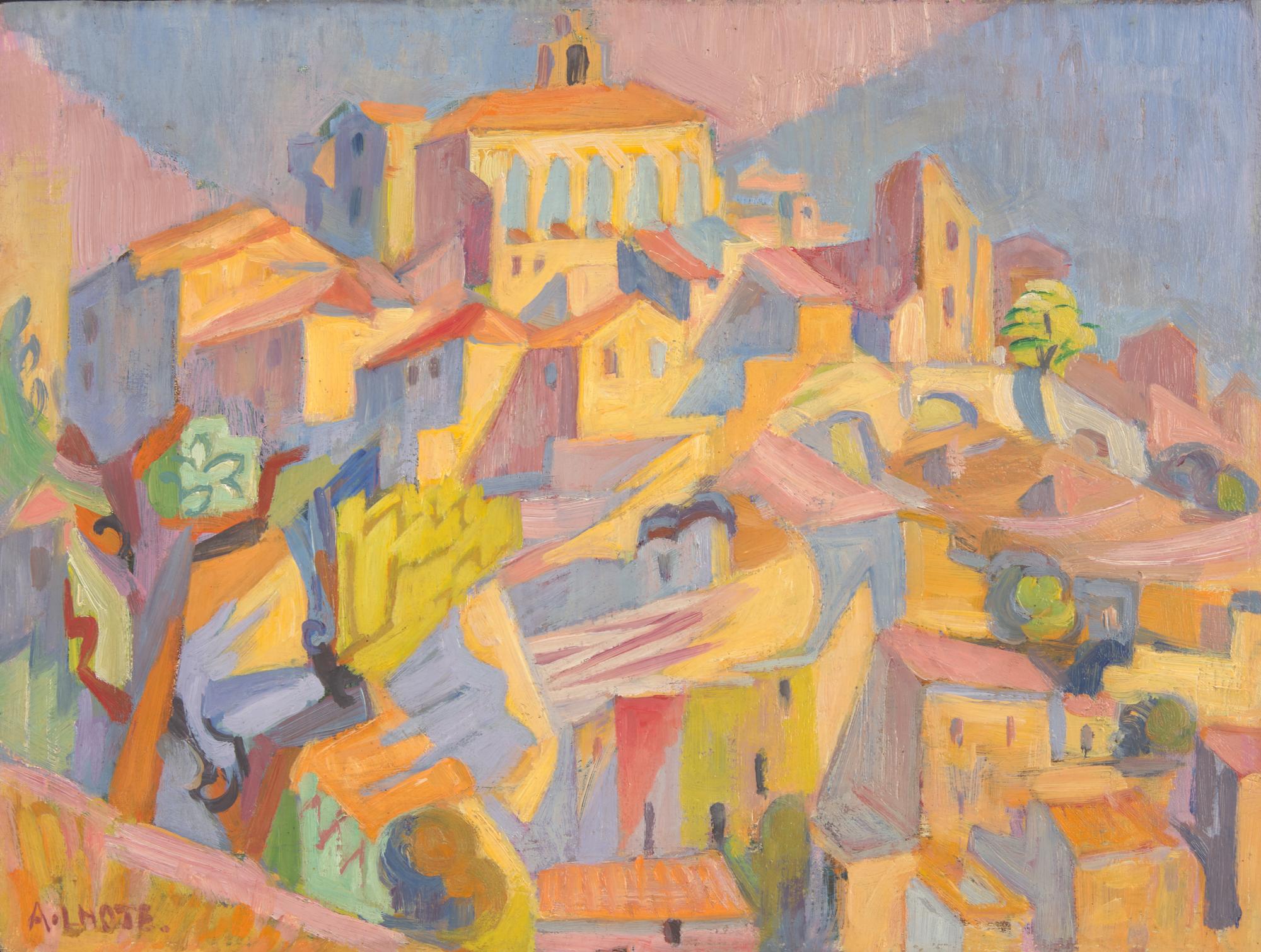André Lhote (French, 1885-1962) — Gordes