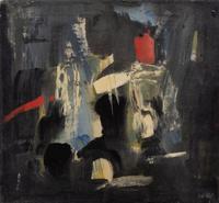 John Von Wicht, (American, 1888-1970), Cave, 1960