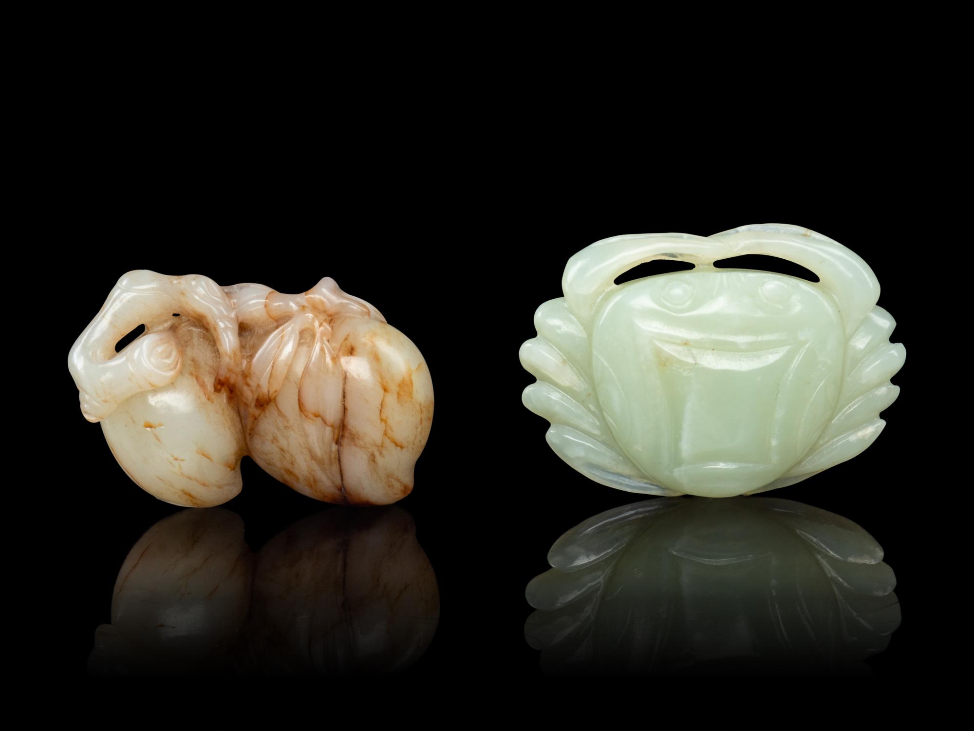 Two Chinese Jade Carvings