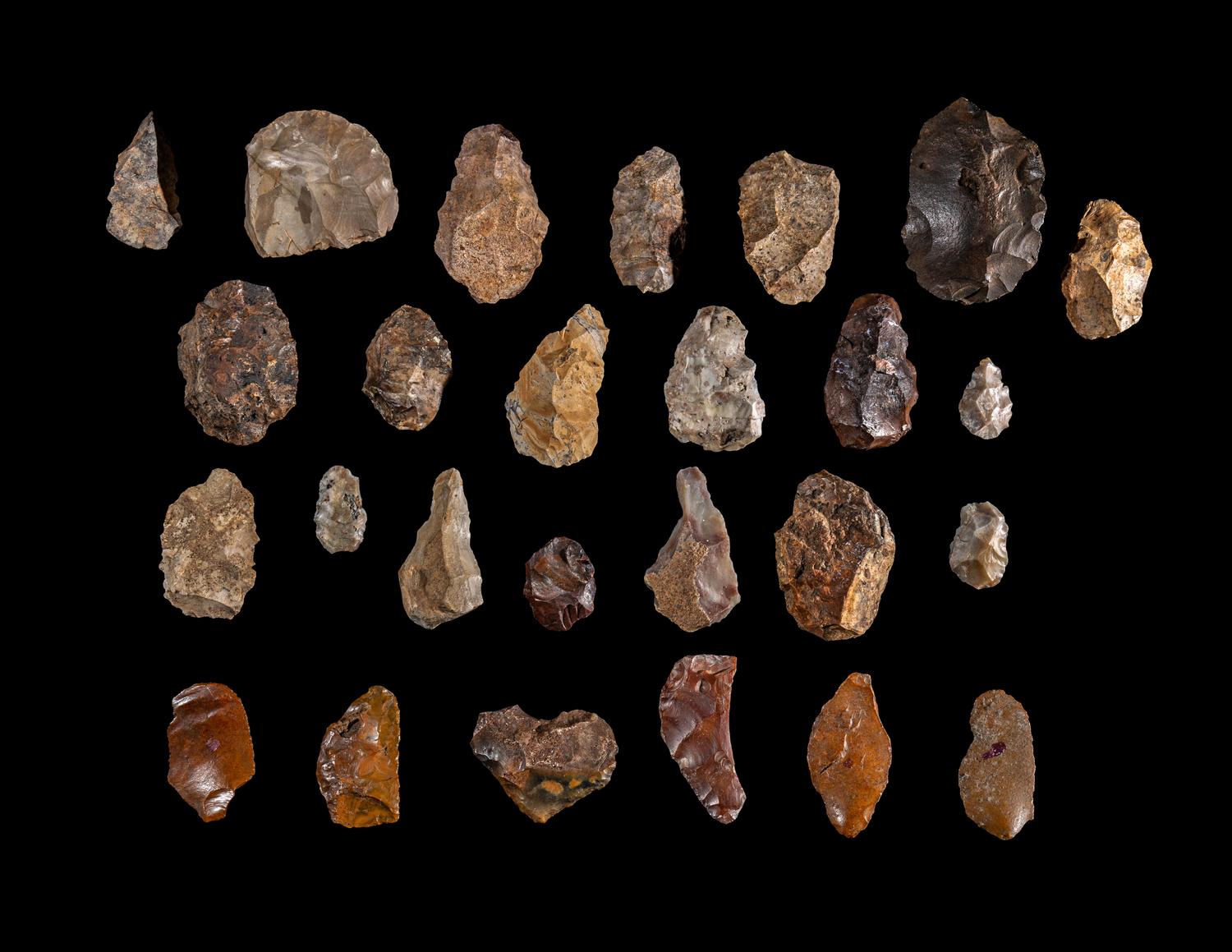 26 Paleolithic Stone Tools