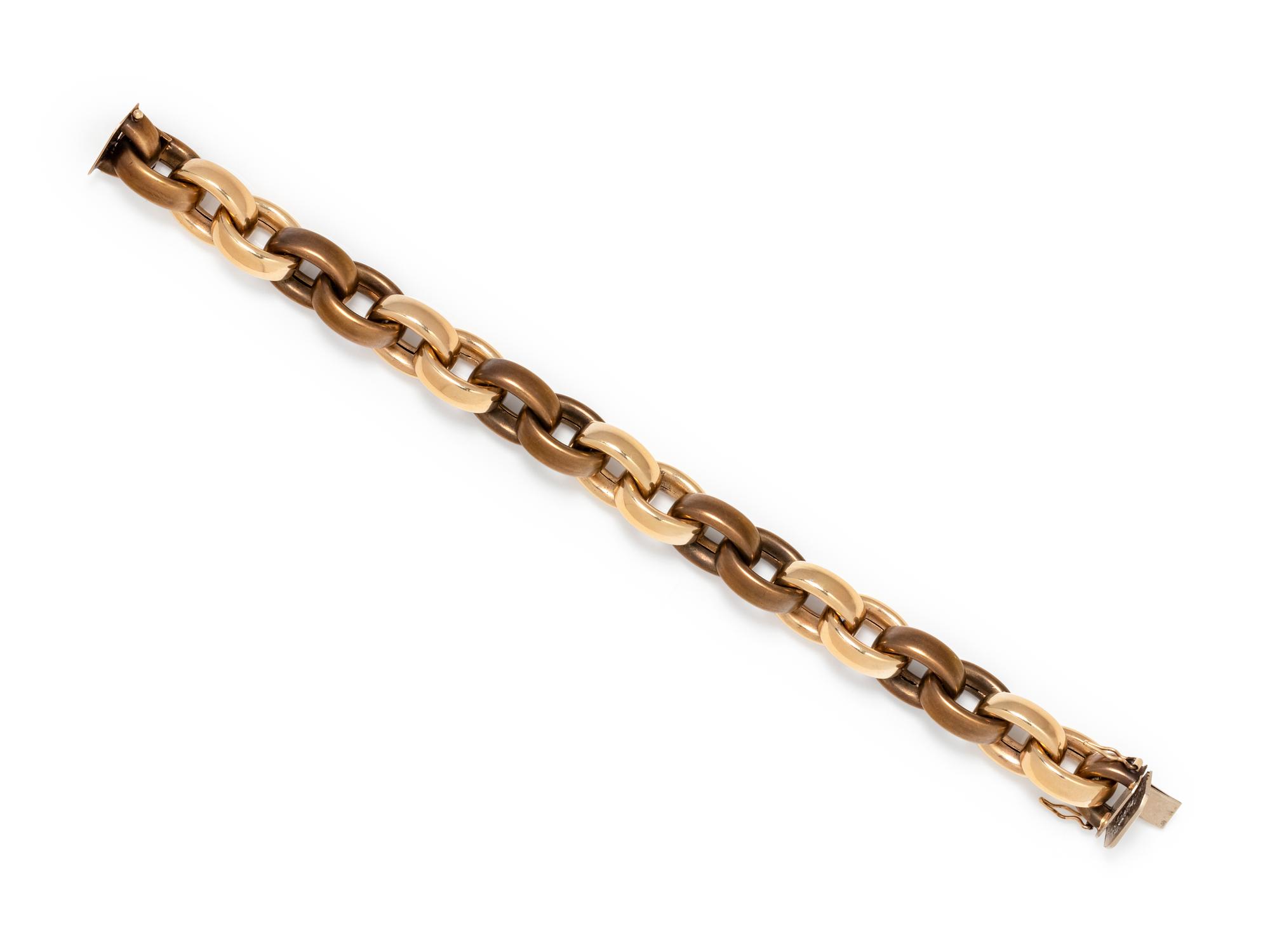 BICOLOR GOLD BRACELET