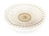 A Belleek Porcelain Plate, 1890-1920, Diameter 10 inches. — 1890-1920,