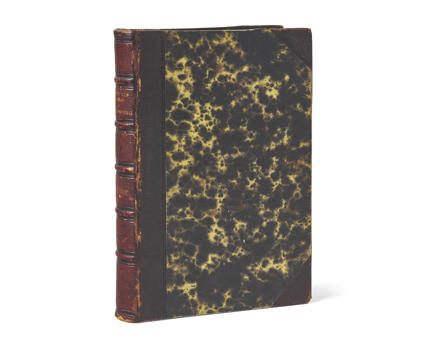 [Books] Nicholson, James B. A Manual of the Art of Bookbinding: Containing Full Instructions in the Different Branches of Forwarding, Gilding, and Finishing. Also, The Art of Marbling Book-Edges and Paper...