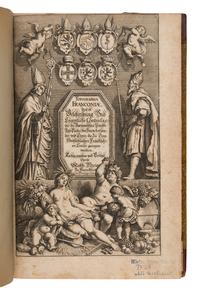 Merian, Matthaeus (1593-1650) and Martin Zeiler (1589-1661). Topographia Palatinatus Rheni et Vicinarum Regionum . [And:] Topographia Franconiae . Frankfurt, 1645 [but ca 1672?], 1656.