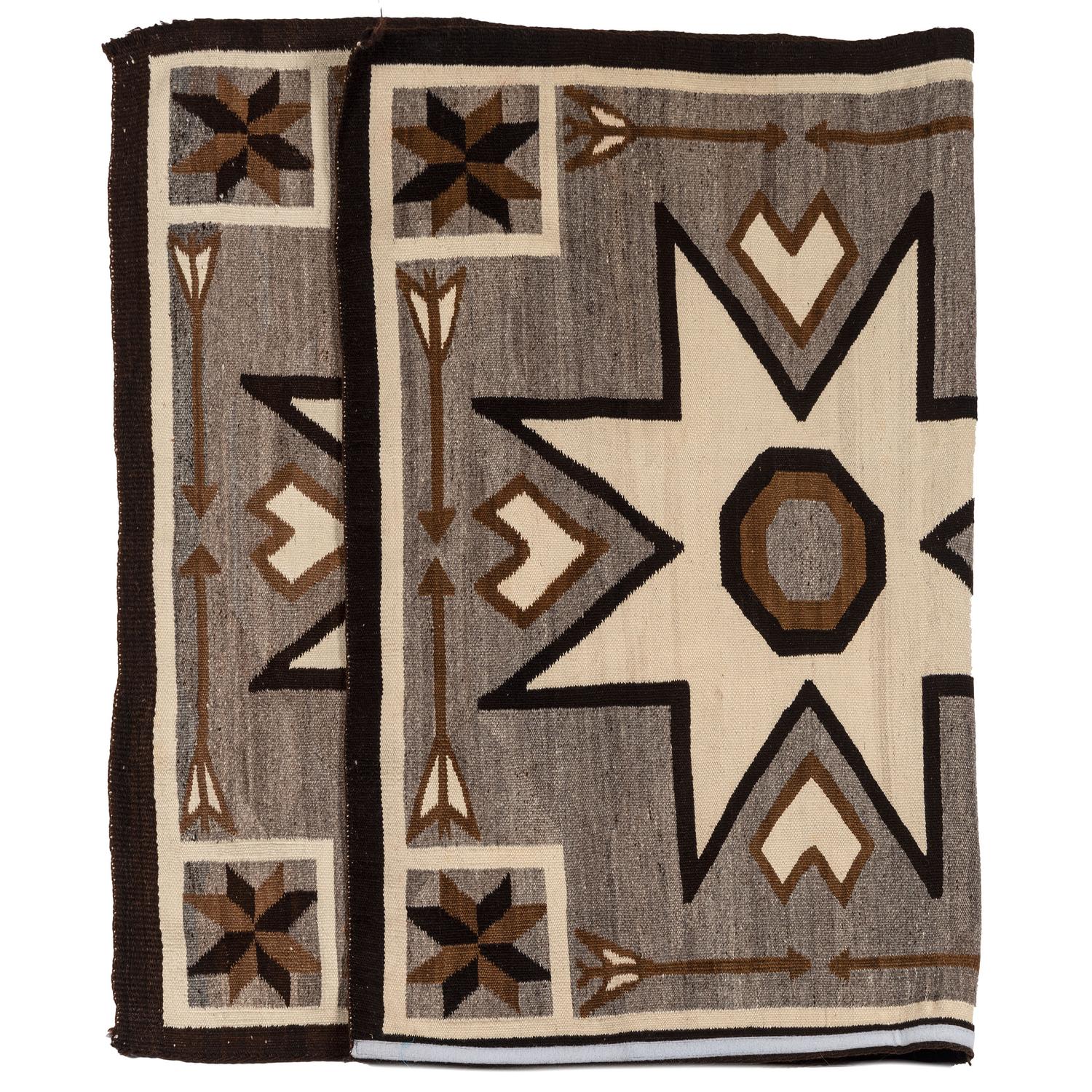 Navajo Crystal Pattern Weaving / Rug
