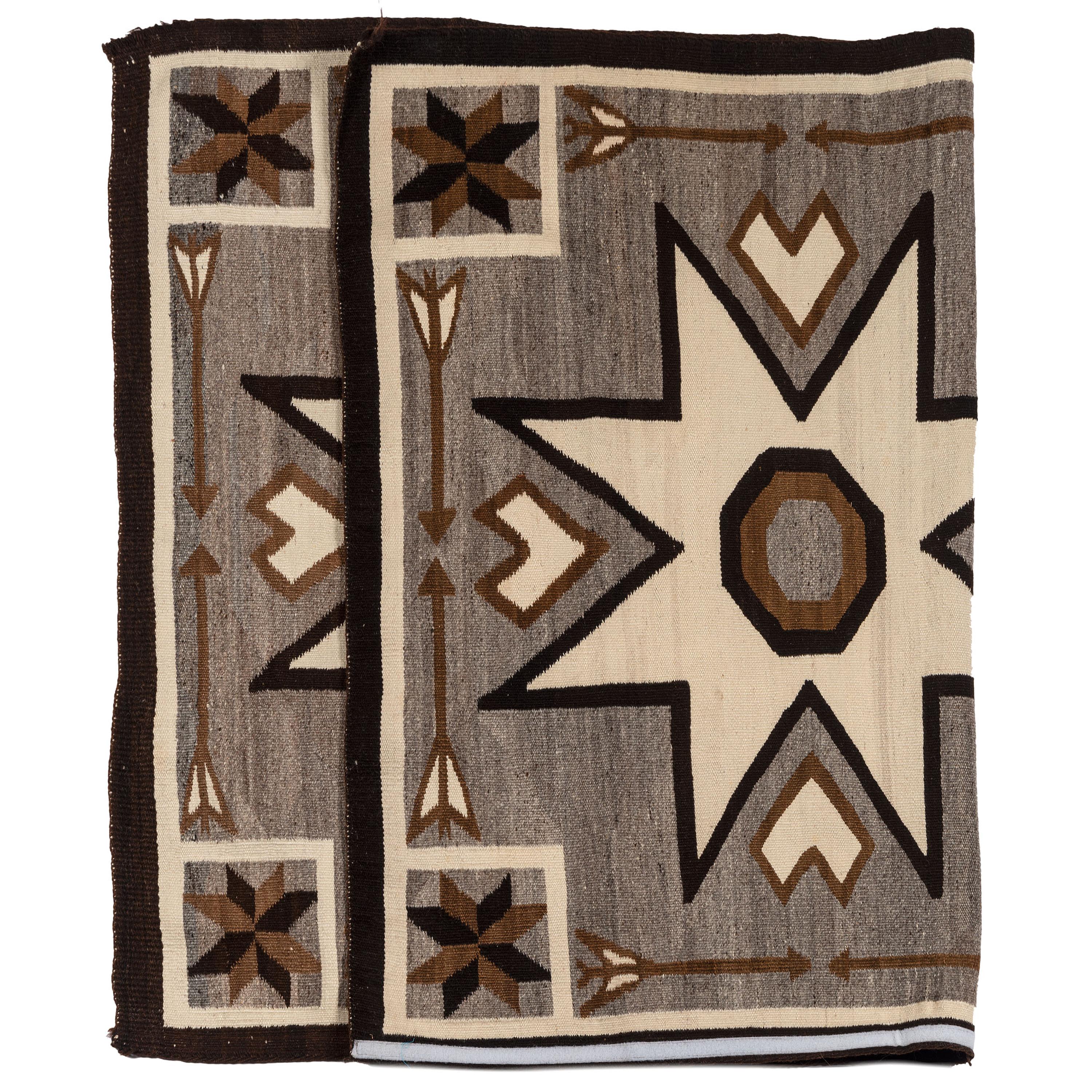 Navajo Crystal Pattern Weaving / Rug