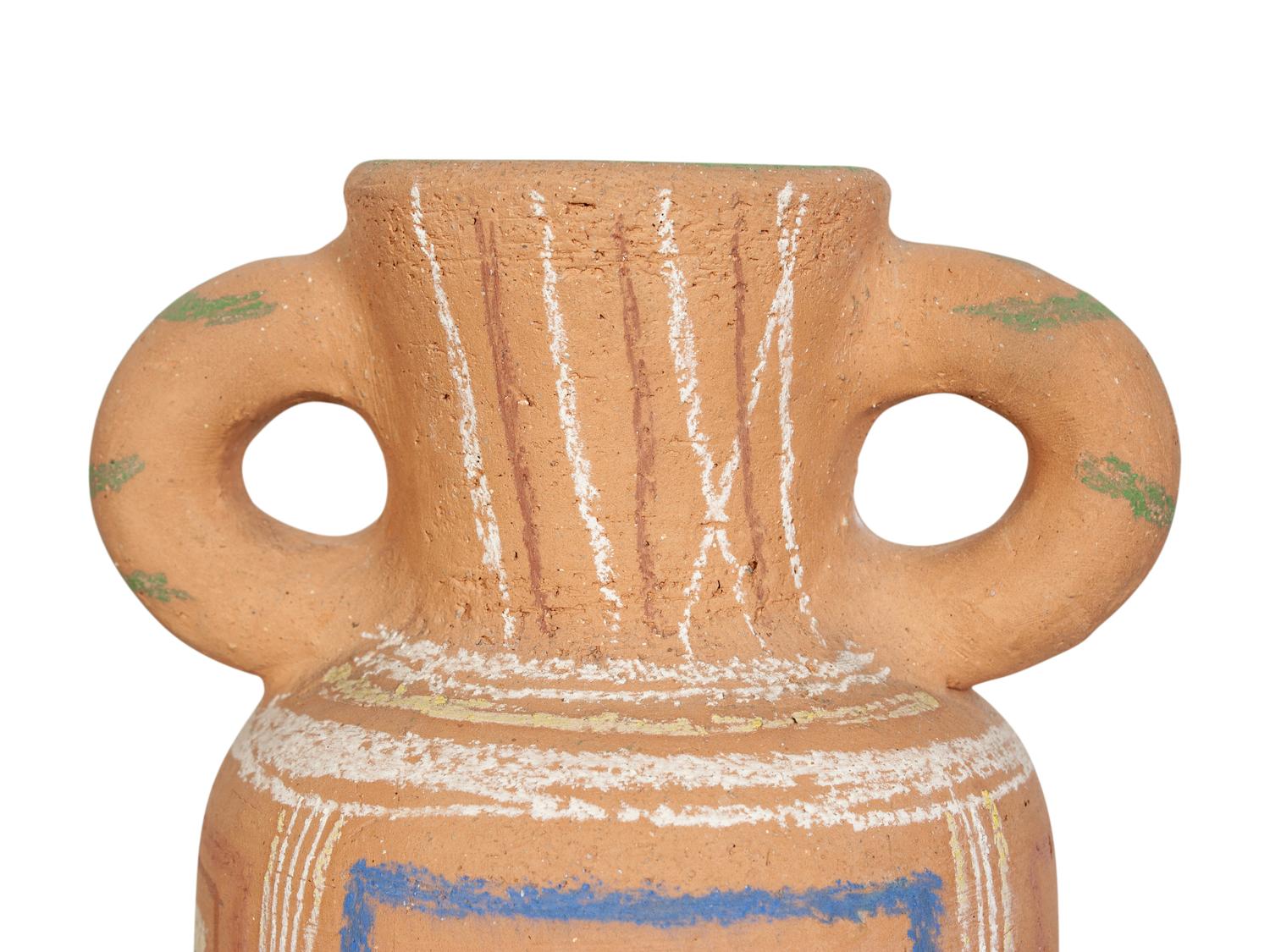 Vase au décor pastel (A.R. 190)