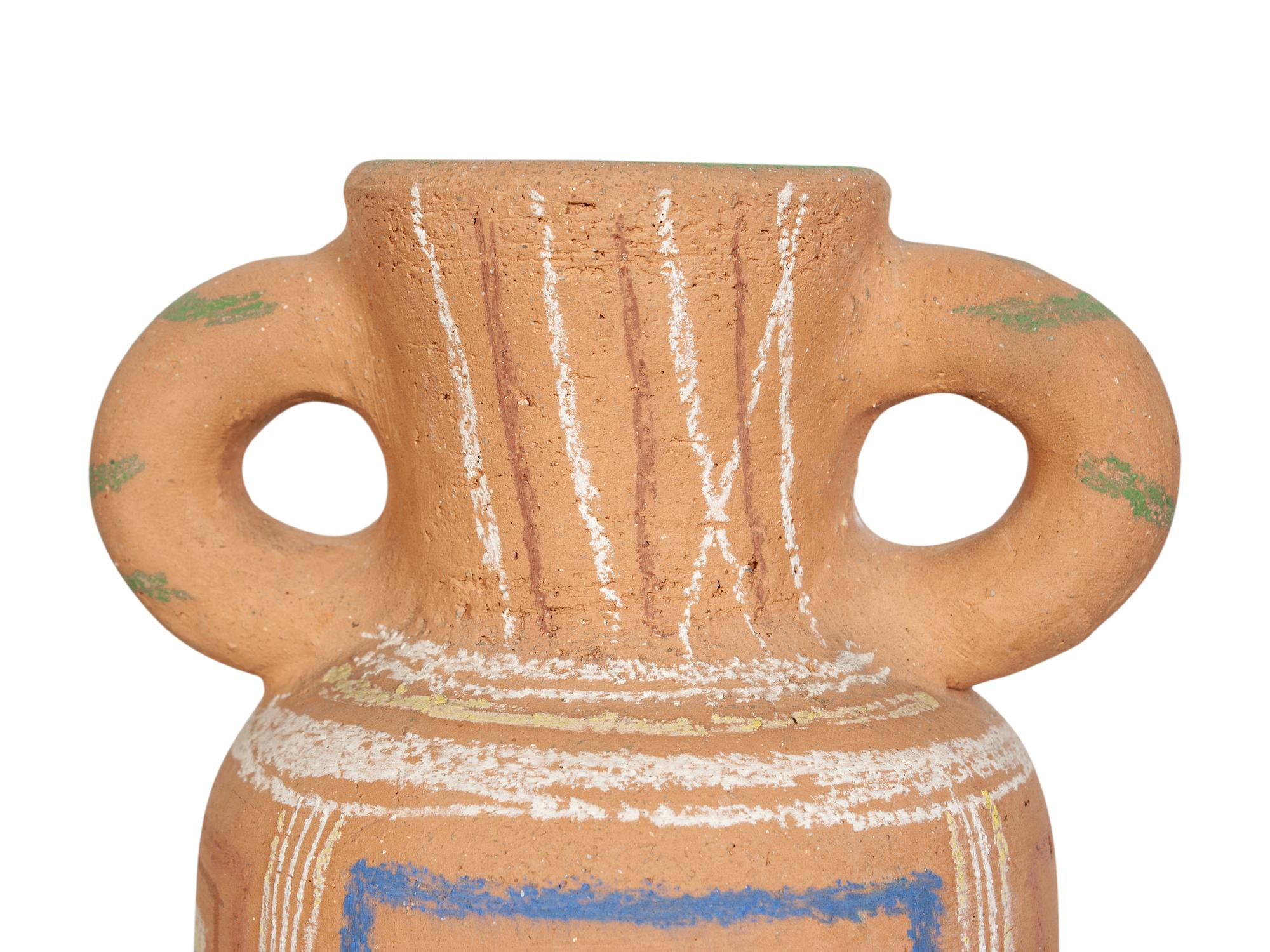 Vase au décor pastel (A.R. 190)