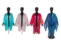 CHARLES & PATRICIA LESTER, FOUR ROBES AND ONE SHAWL
