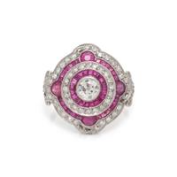 RUBY AND DIAMOND RING