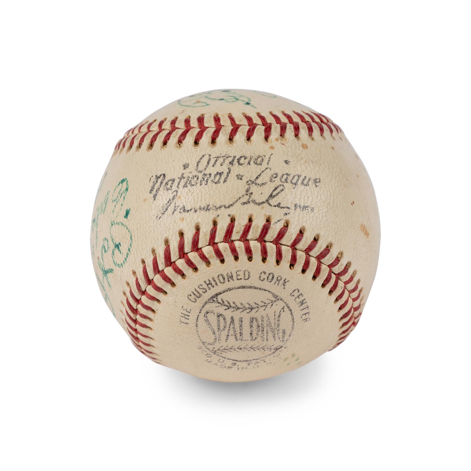 A Pat Pieper (Chicago Cubs Announcer) Signed Autograph Baseball (Beckett Authentication Services)