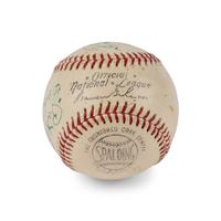 A Pat Pieper (Chicago Cubs Announcer) Signed Autograph Baseball (Beckett Authentication Services)