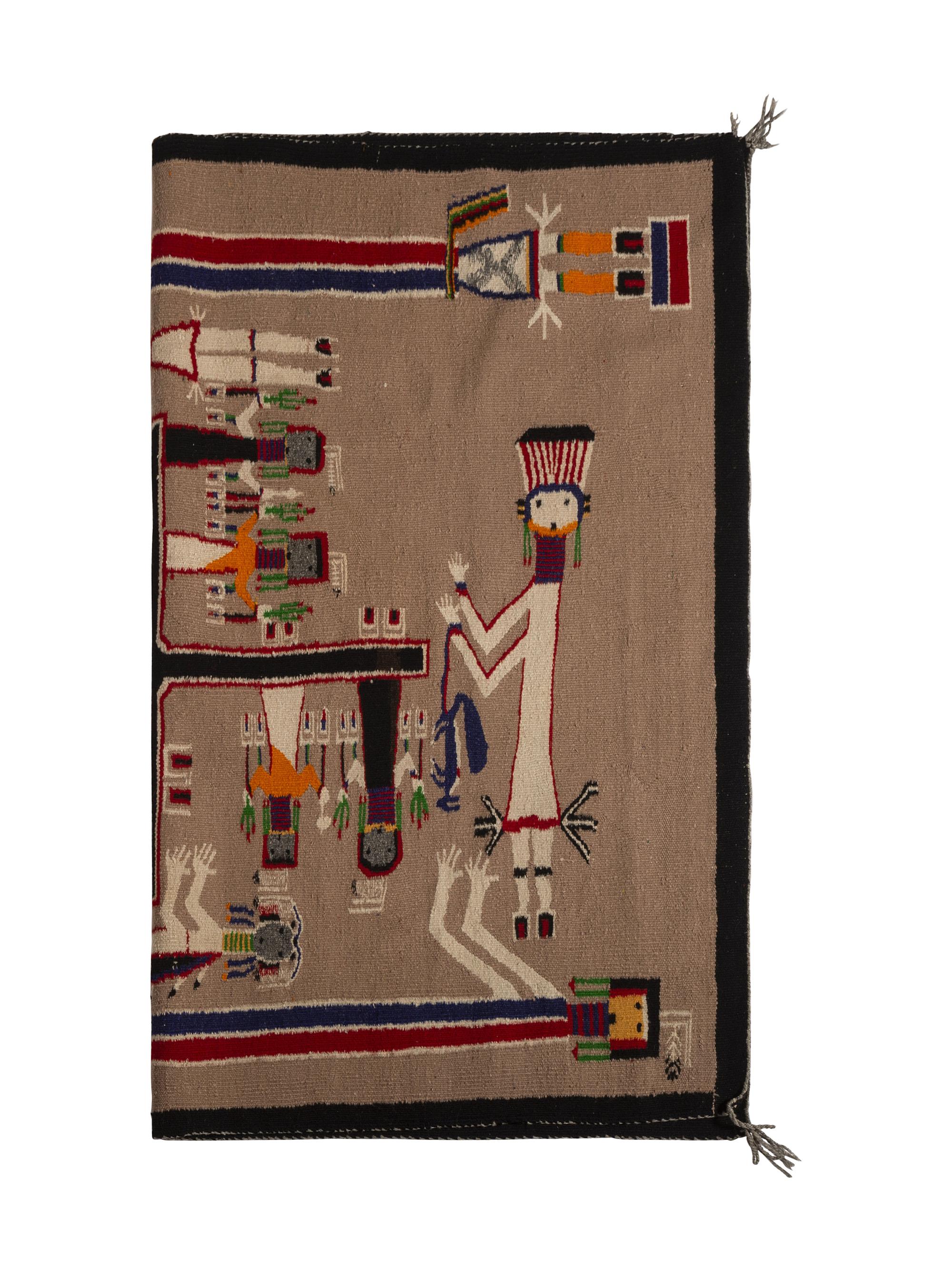 Navajo Sandpainting Weaving / Rug