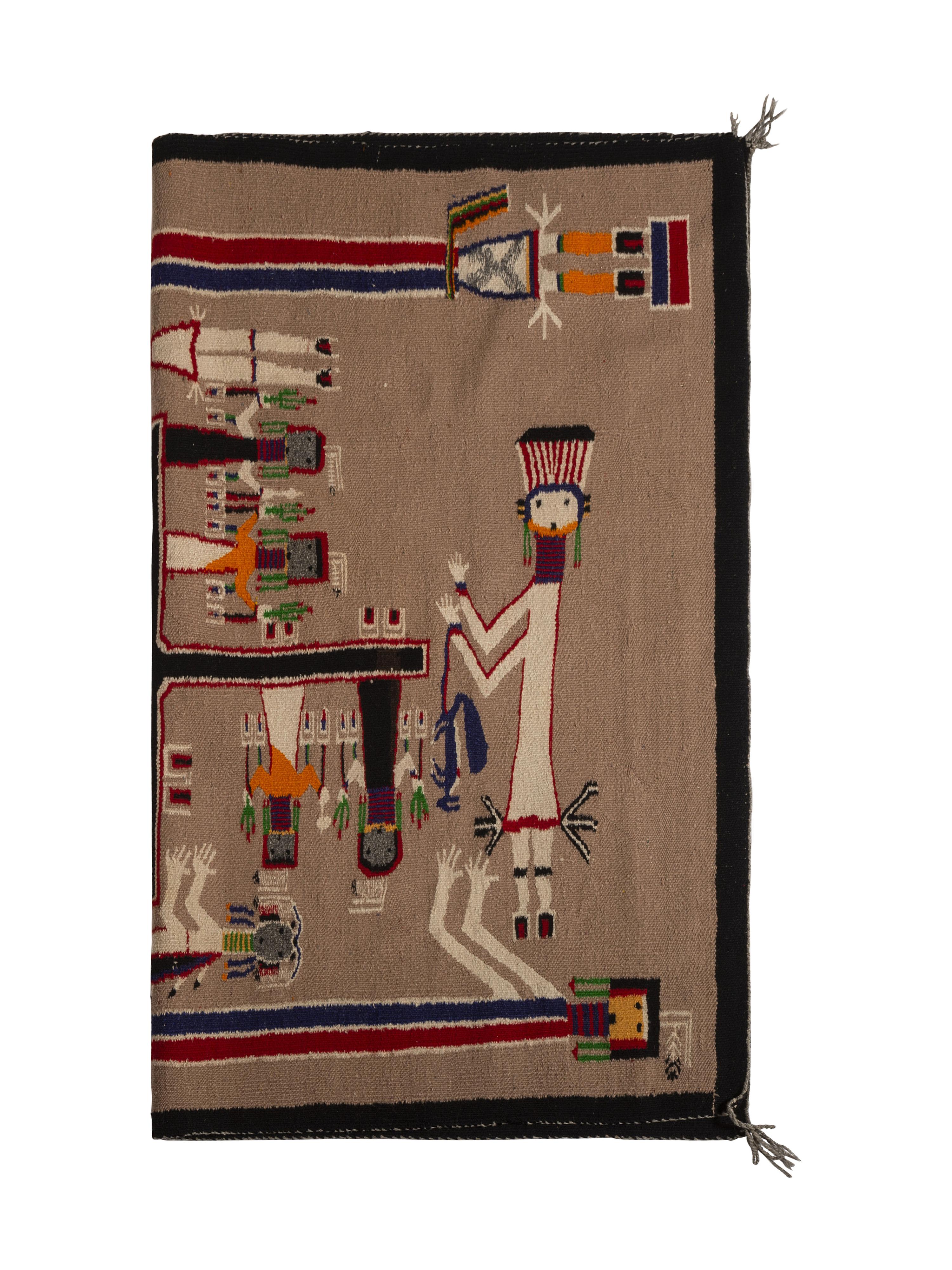 Navajo Sandpainting Weaving / Rug