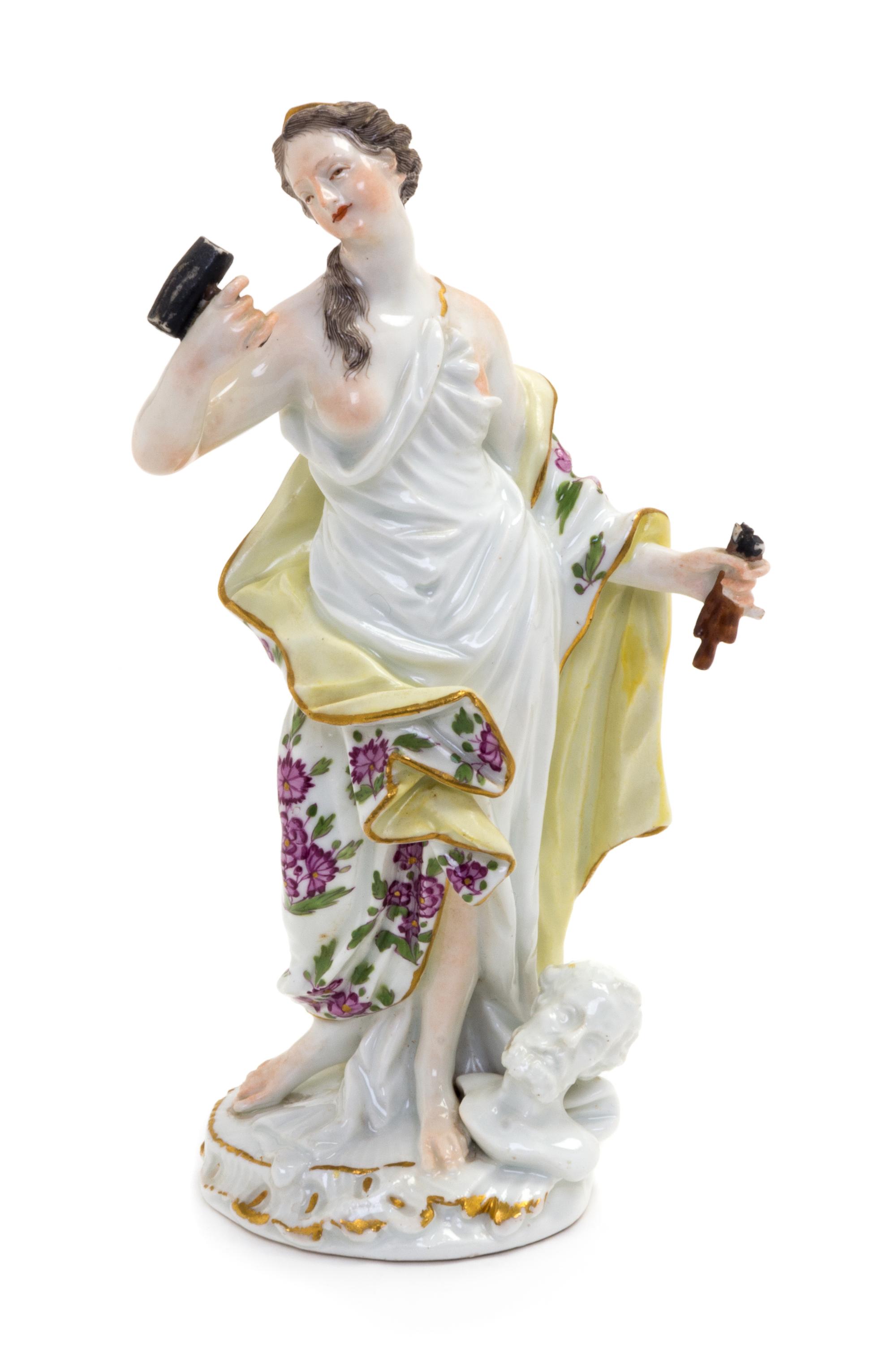 A Meissen Porcelain Figure Height 6 1/2 inches. — LATE 19TH/EARLY 20TH CENTURY