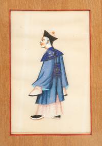 Six Chinese Export Pith Paper Paintings