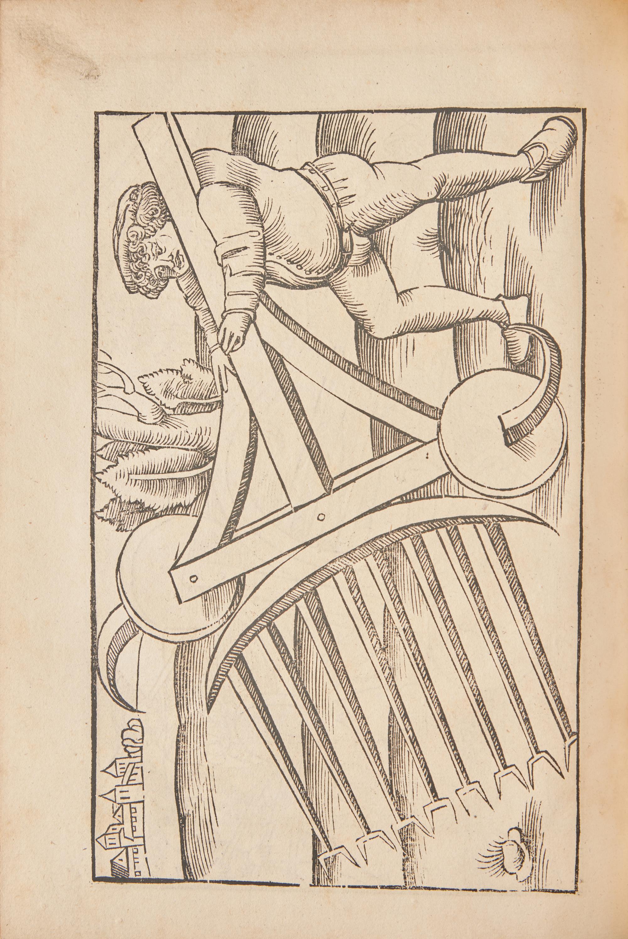 [Early Printing] Vegetius Renatus, Flavius. Flavii Vegetii Renati Vier bücher der Ritterschafft...