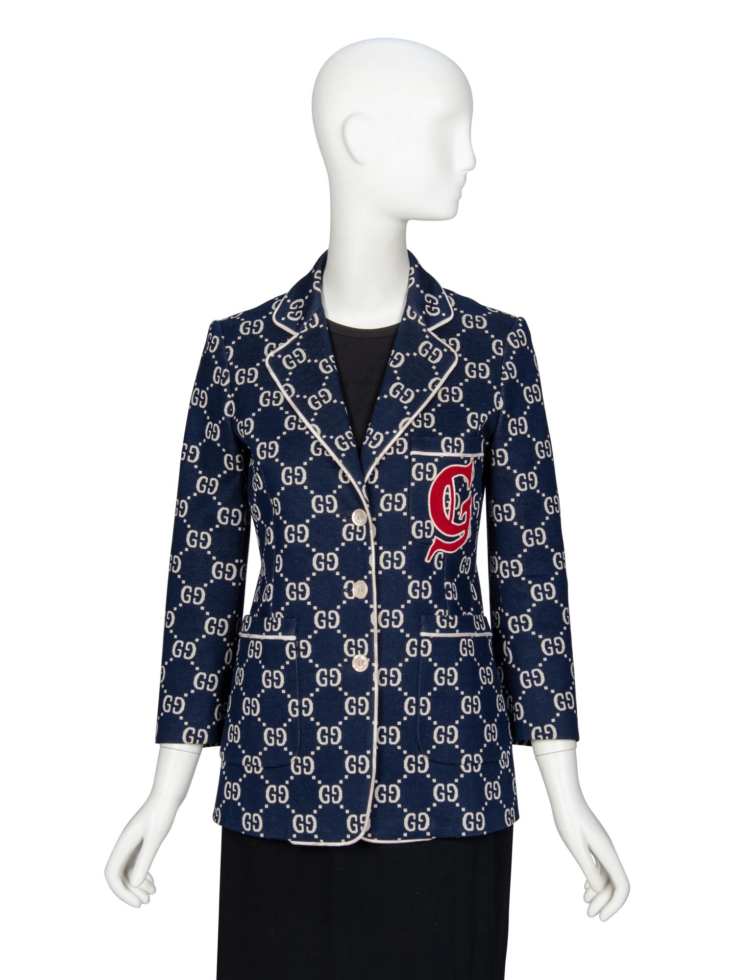 GUCCI, MONOGRAM BLAZER
