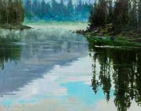 Wake of Shining Water , 1996