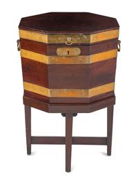 A George III Mahogany Cellarette