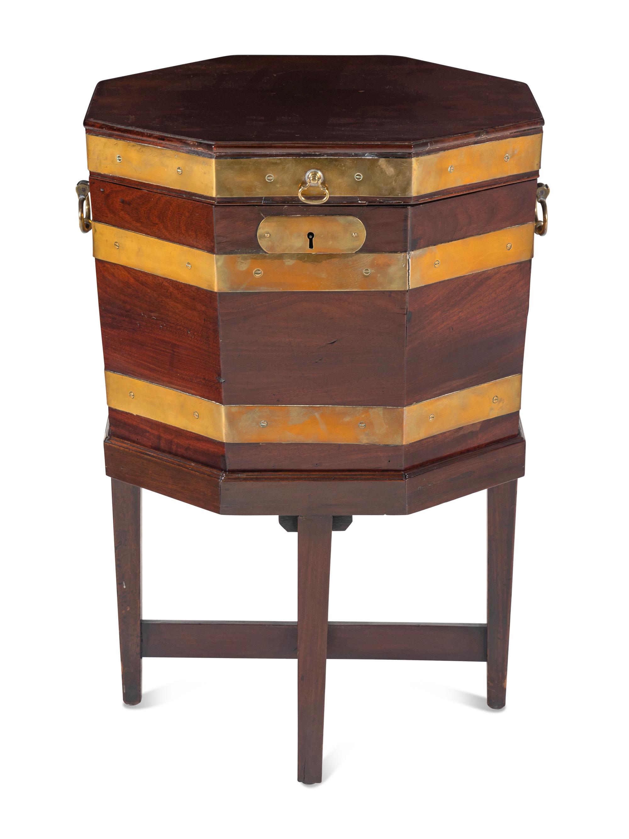 A George III Mahogany Cellarette