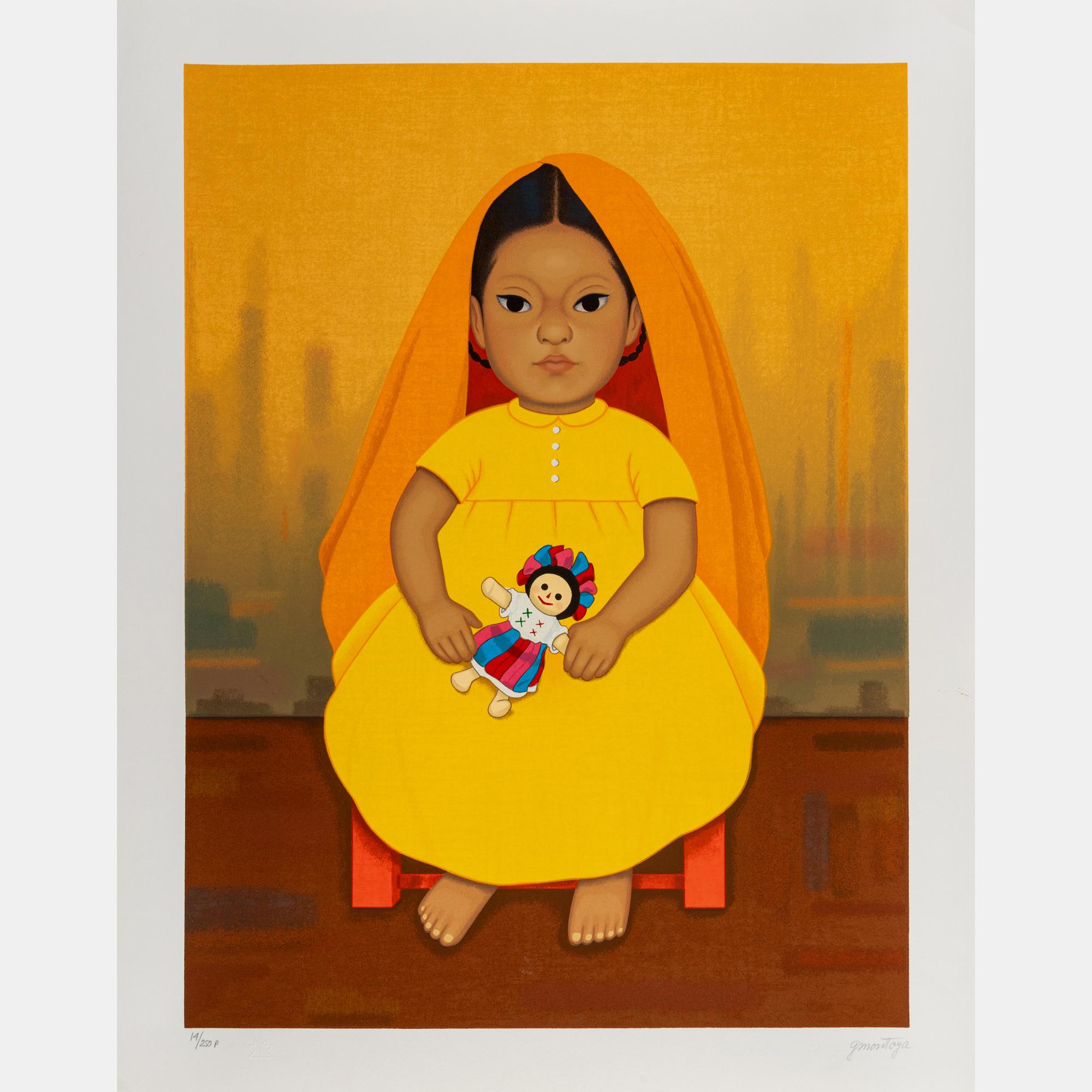 Músicos and Muñeca (a pair of prints from the Niños Mexicanos series)