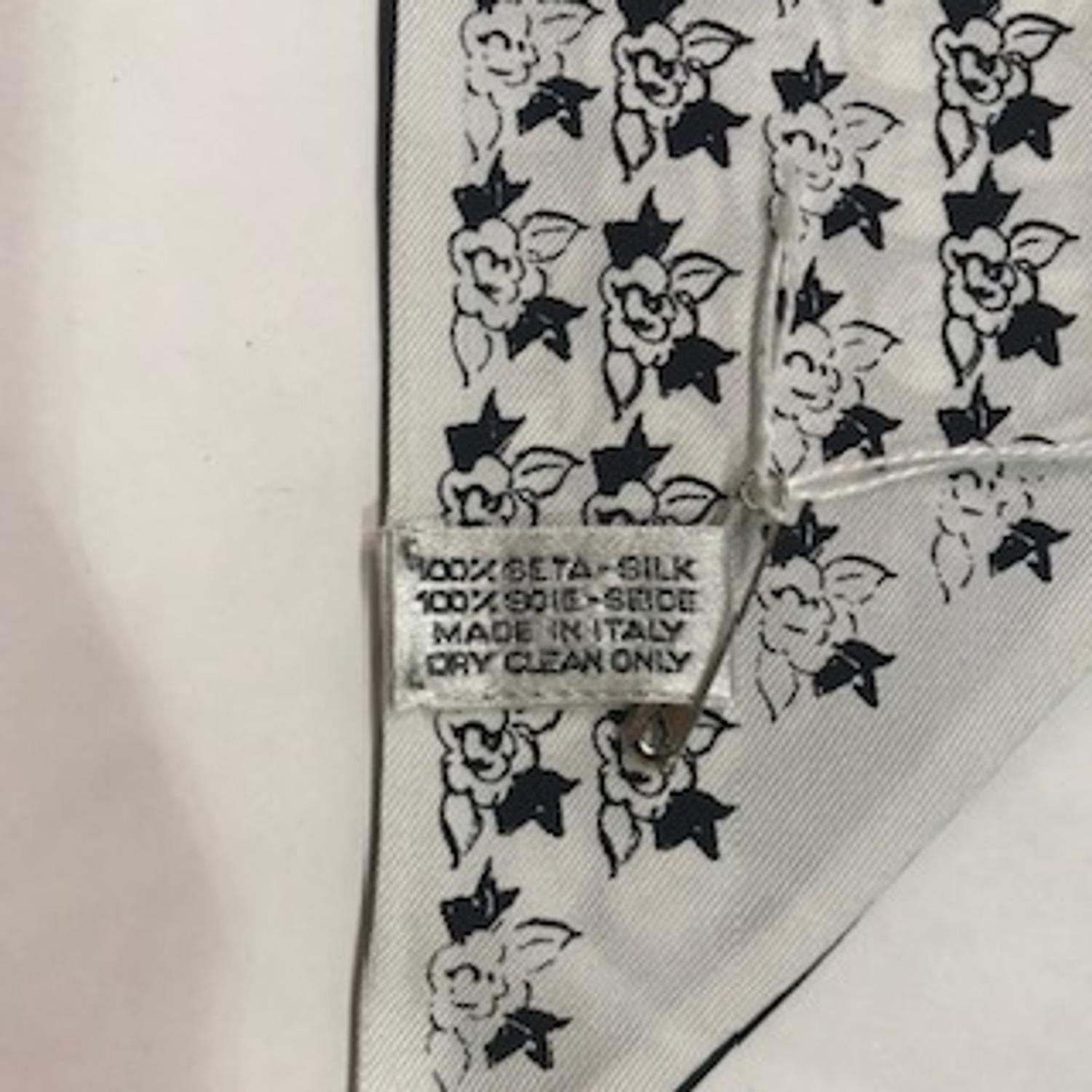Chanel Silk Neck Scarf, 2000-10s