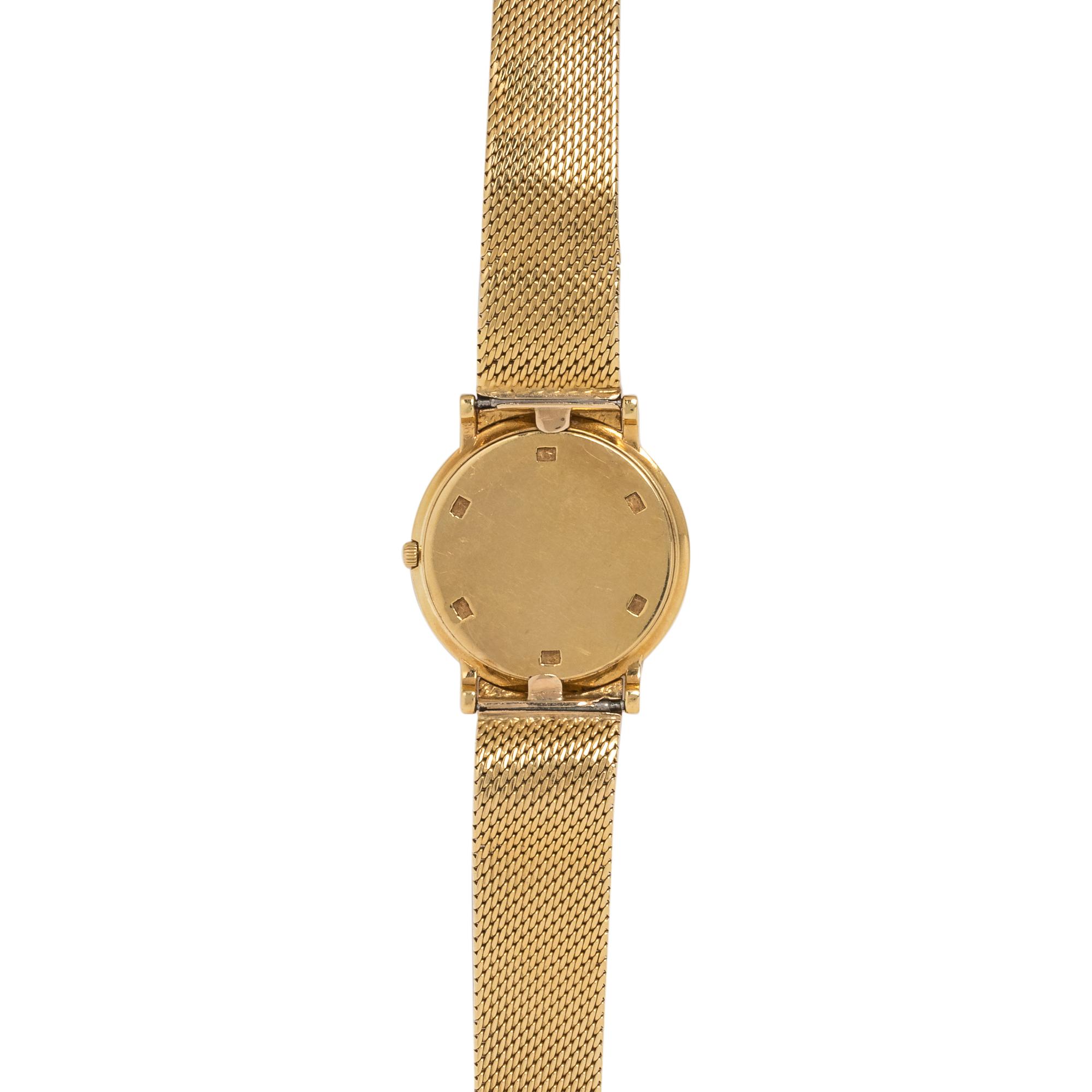 VACHERON & CONSTANTIN, REF. 6498 18K YELLOW GOLD 'ULTRA THIN' WRISTWATCH