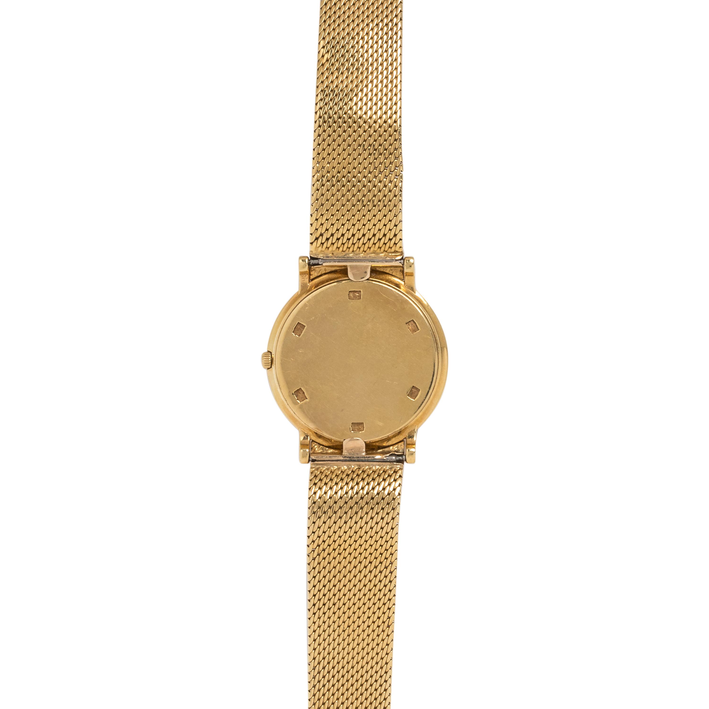 VACHERON & CONSTANTIN, REF. 6498 18K YELLOW GOLD 'ULTRA THIN' WRISTWATCH
