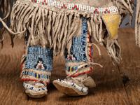 Sioux Beaded Hide Doll