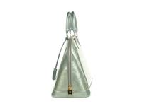 Louis Vuitton Khaki Patent Monogram Alma