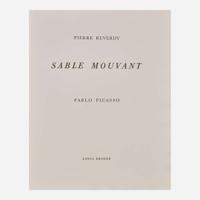 Pierre Reverdy (French, 1889-1960) and Pablo Picasso (Spanish, 1881-1973) Sable mouvant