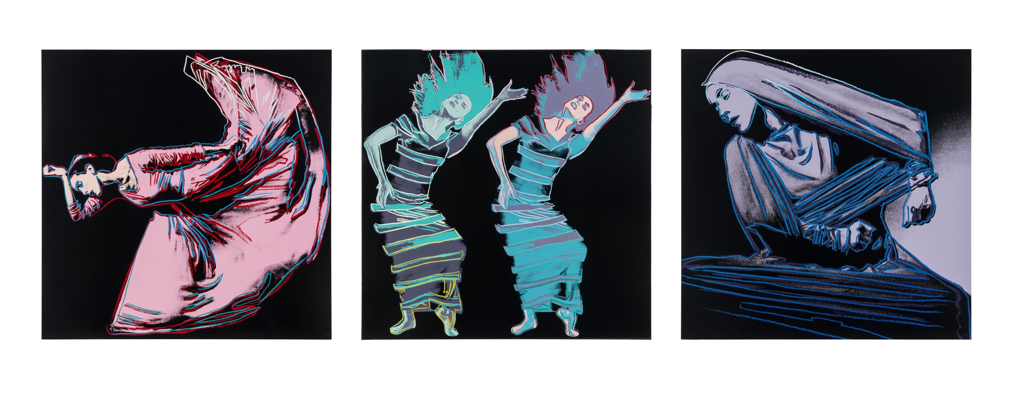 Martha Graham (complete portfolio of three), 1986