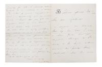 (TECHNOLOGY) TESLA, NIKOLA. Autographed letter signed, on personal letterhead, July 15, 1899. re: lab in Colorado