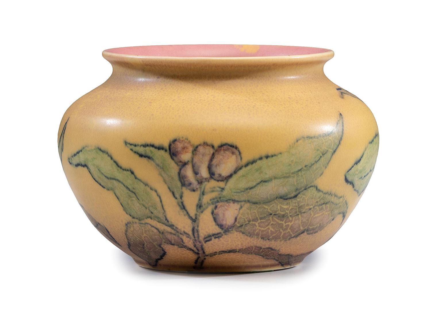 A Jens Jensen for Rookwood Pottery Vellum Vase
