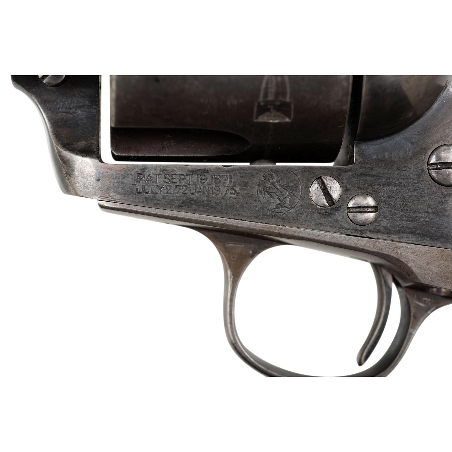 ** 1910 Production Colt Single Action Army marked Ken S French on the Butt